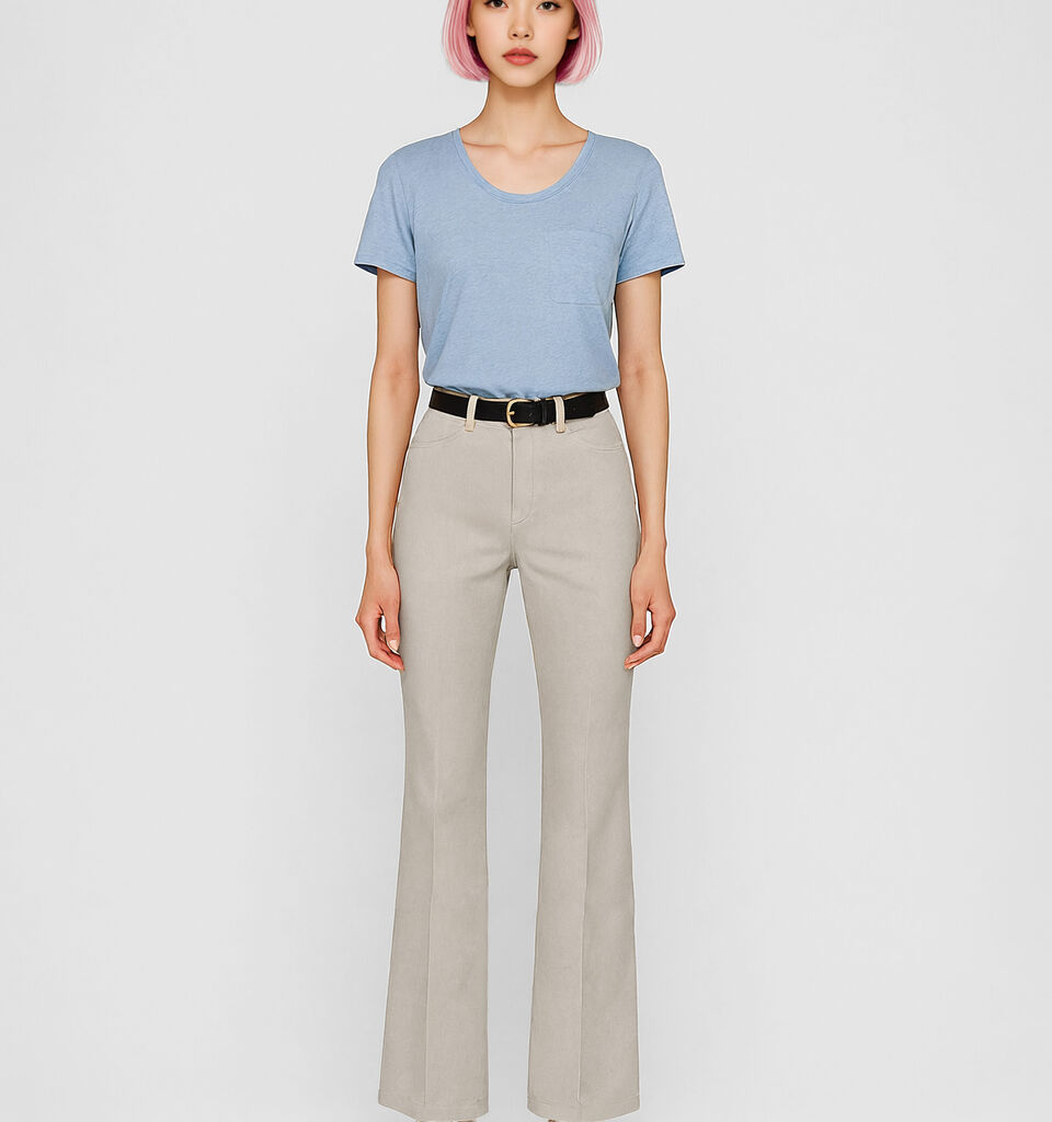 T-SHIRT - sisley k short sleeve t-shirt - Light Blue | Sisley K image number 1